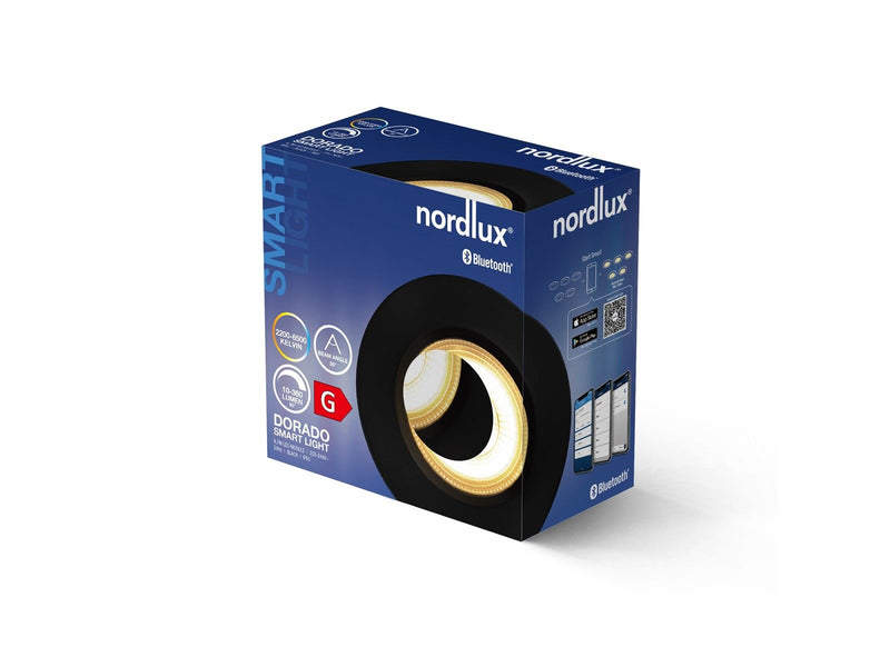 Nordlux Dorado Smart Einbaustrahler Schwarz