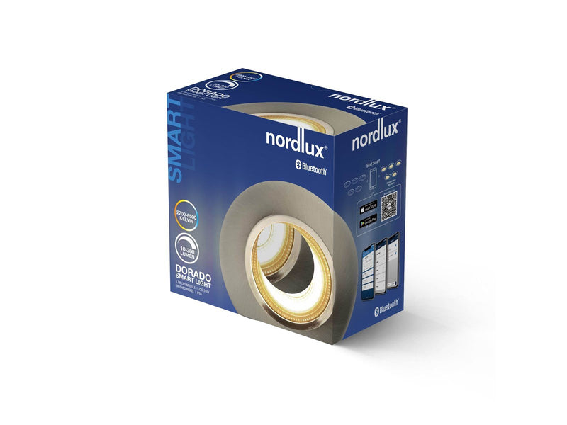 Nordlux Dorado Smart Einbaustrahler Geberstet Nickel