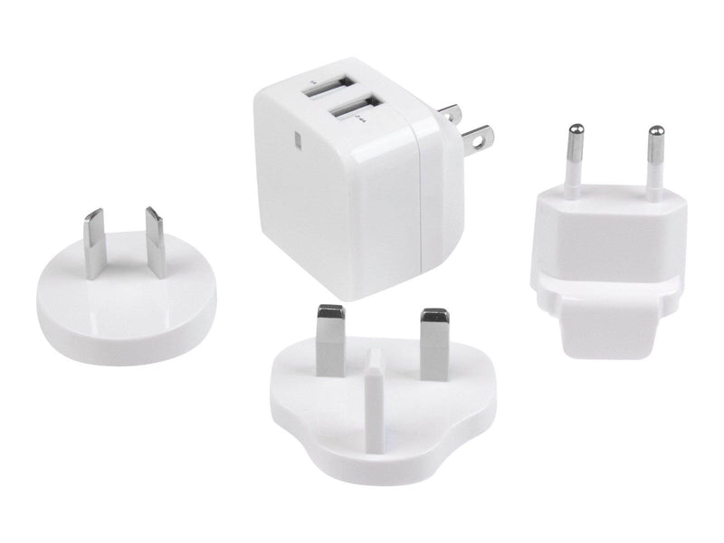 StarTech.com Dual Port USB Wall Charger 17W/3.4A