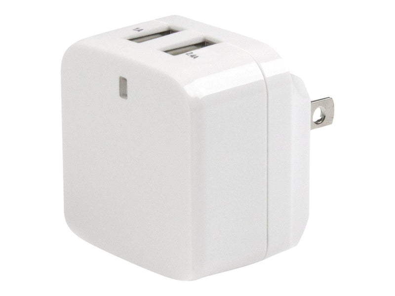 StarTech.com Dual Port USB Wall Charger 17W/3.4A