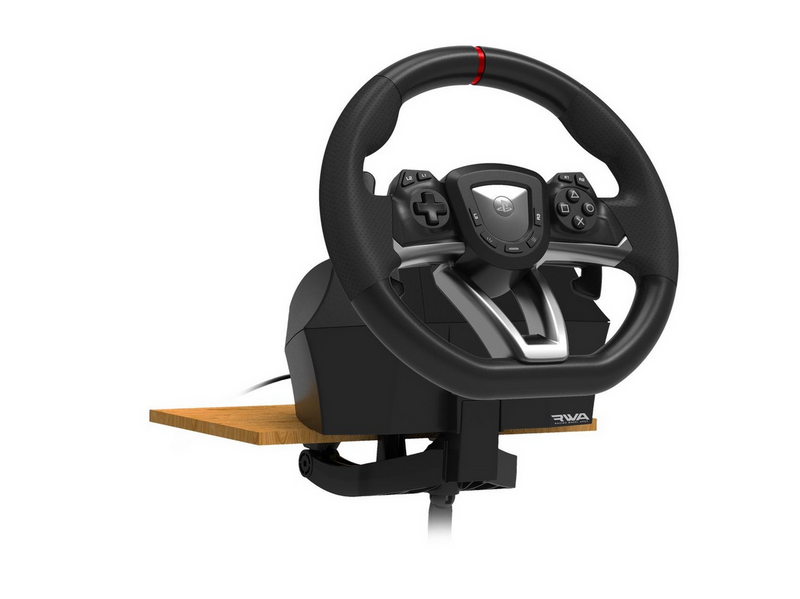 HORI Racing Wheel APEX for PlayStation 5 & PC - Wired Wheel, gamepad and pedals set - Sony PlayStation 4