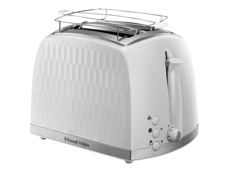 Russell Hobbs Toaster Honeycomb White