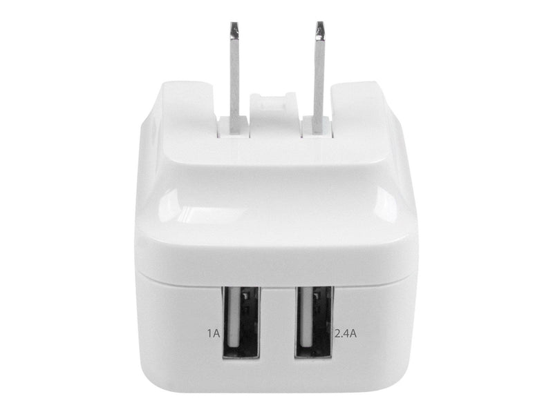 StarTech.com Dual Port USB Wall Charger 17W/3.4A