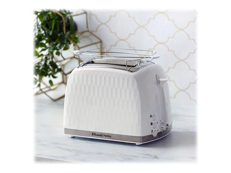Russell Hobbs Toaster Honeycomb White