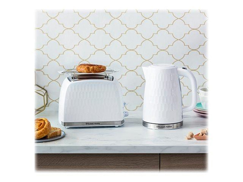 Russell Hobbs Toaster Honeycomb White