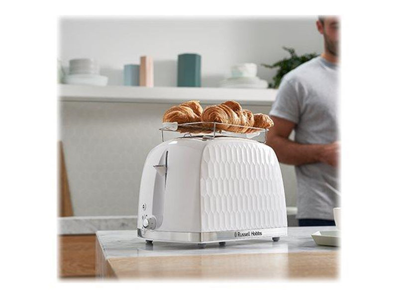 Russell Hobbs Toaster Honeycomb White