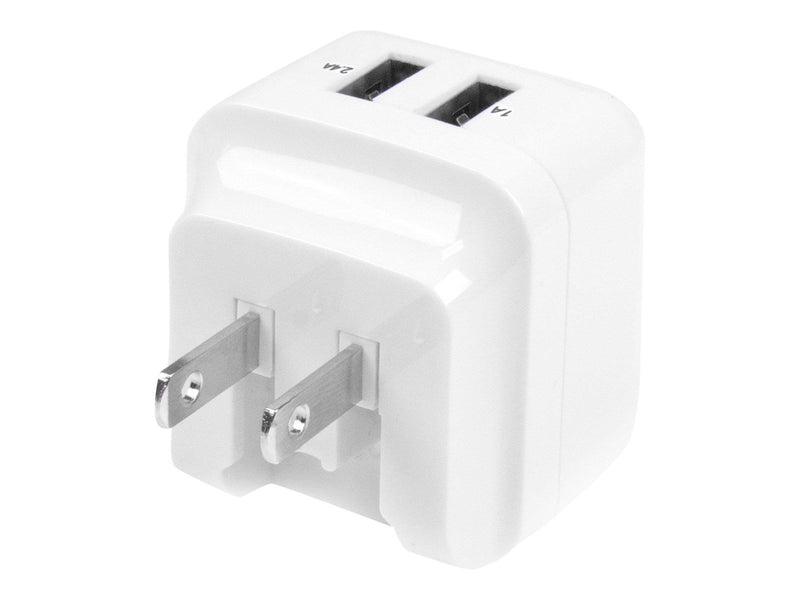 StarTech.com Dual Port USB Wall Charger 17W/3.4A