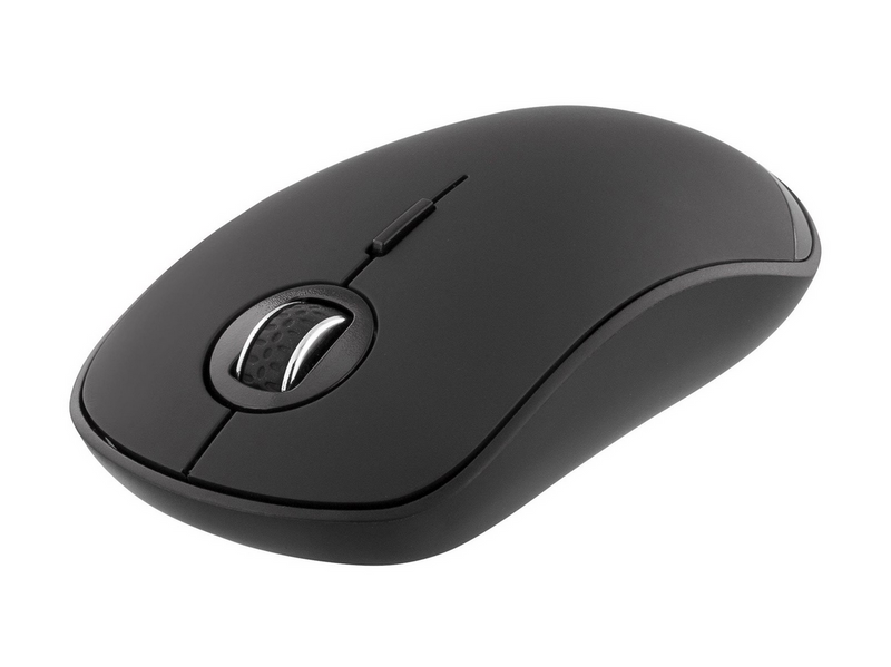 Deltaco MS-900 Silent - Mouse 4 buttons wireless Bluetooth 5.0 black - Maus (Schwarz)