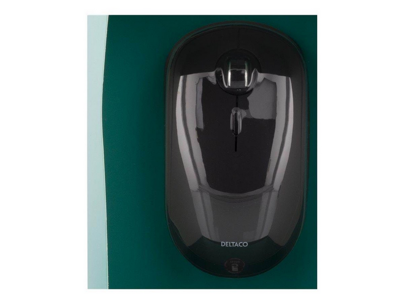Deltaco MS-900 Silent - Mouse 4 buttons wireless Bluetooth 5.0 black - Maus (Schwarz)