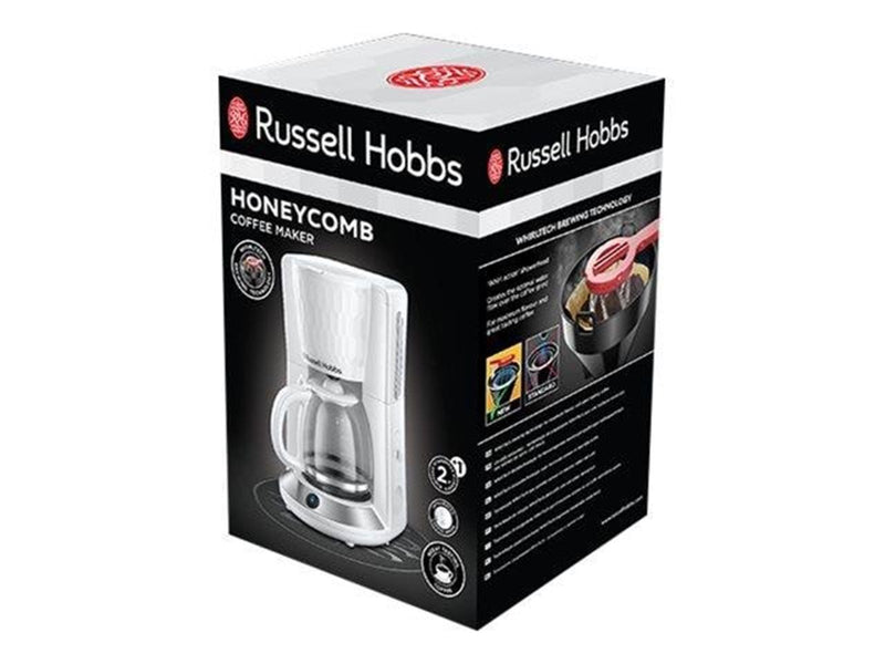 Russell Hobbs Honeycomb Coffee Maker White