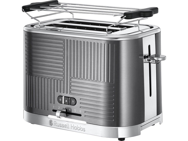 Russell Hobbs Toaster Geo Steel 2S Toaster