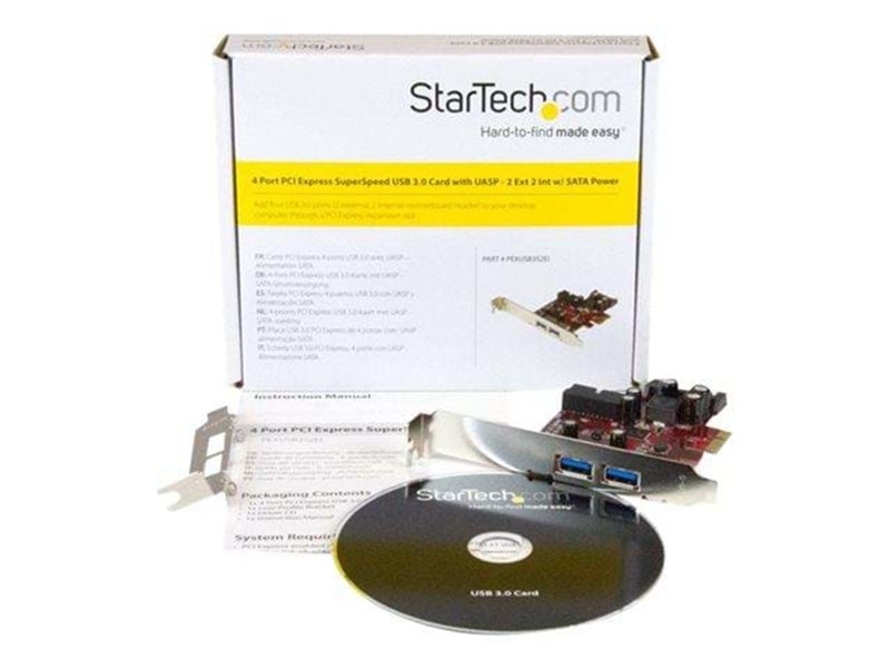 StarTech.com 4-port PCI Express USB 3.0 Card