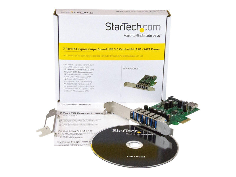 StarTech.com 7-Port PCI Express USB 3.0 card