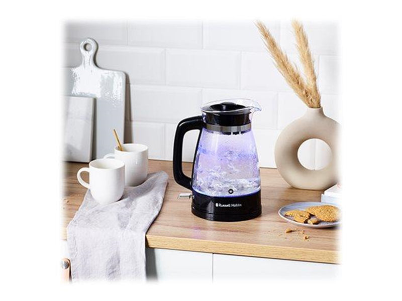 Russell Hobbs Wasserkocher Classic Glass Kettle 26080-70 - Schwarz - 2400 W