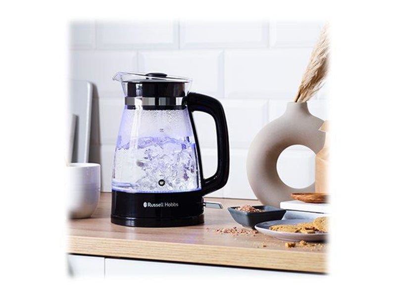 Russell Hobbs Wasserkocher Classic Glass Kettle 26080-70 - Schwarz - 2400 W