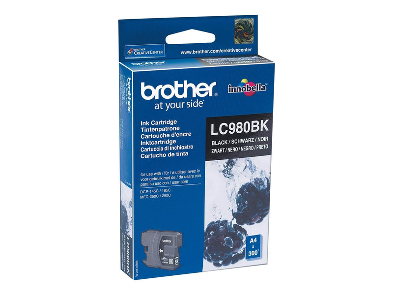 Brother LC980BK / LC 980BK - Tintenpatrone Schwarz