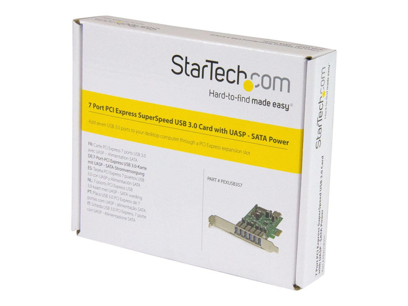 StarTech.com 7-Port PCI Express USB 3.0 card