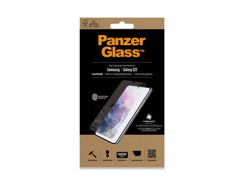 PanzerGlass UltraForce1 Samsung Galaxy S22 | Screen Protector