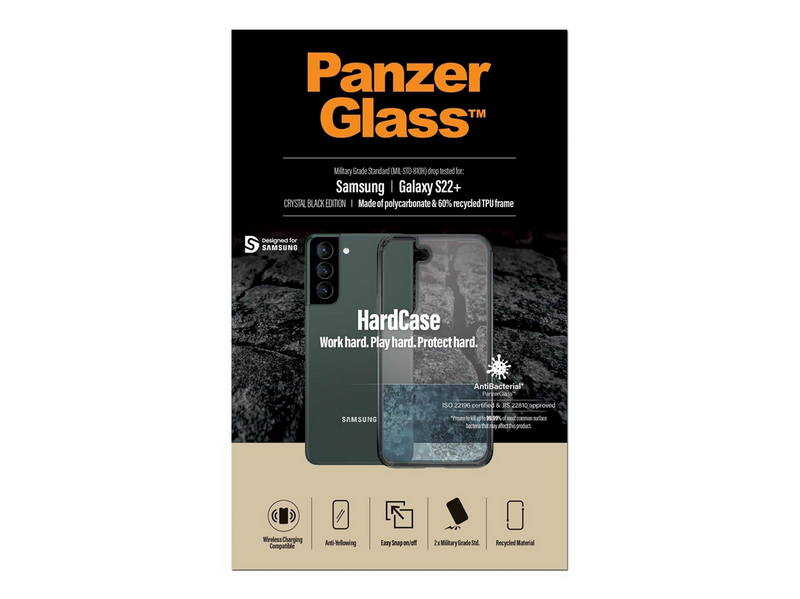 PanzerGlass HardCase Samsung Galaxy S22 Plus - Smokey Black