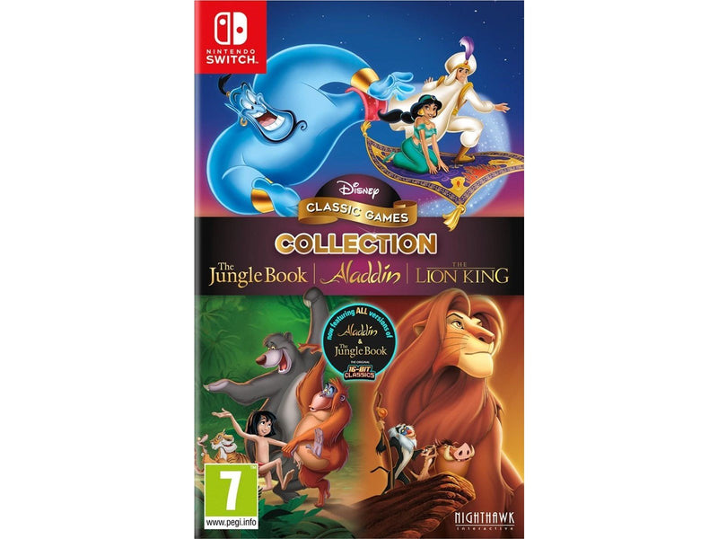 Disney Classic Games: The Jungle Book Aladdin & The Lion King - Nintendo Switch - Platformer - PEGI 7