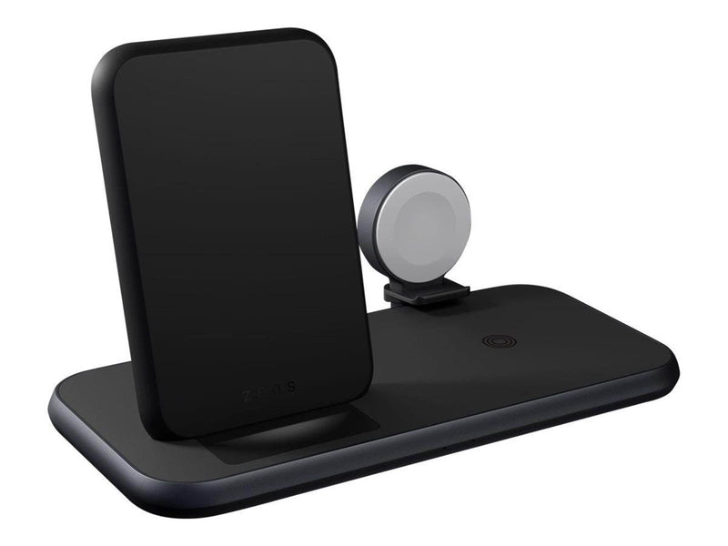 ZENS Aluminium 4 in 1 Stand Wireless Charger incl. 45W USB PD