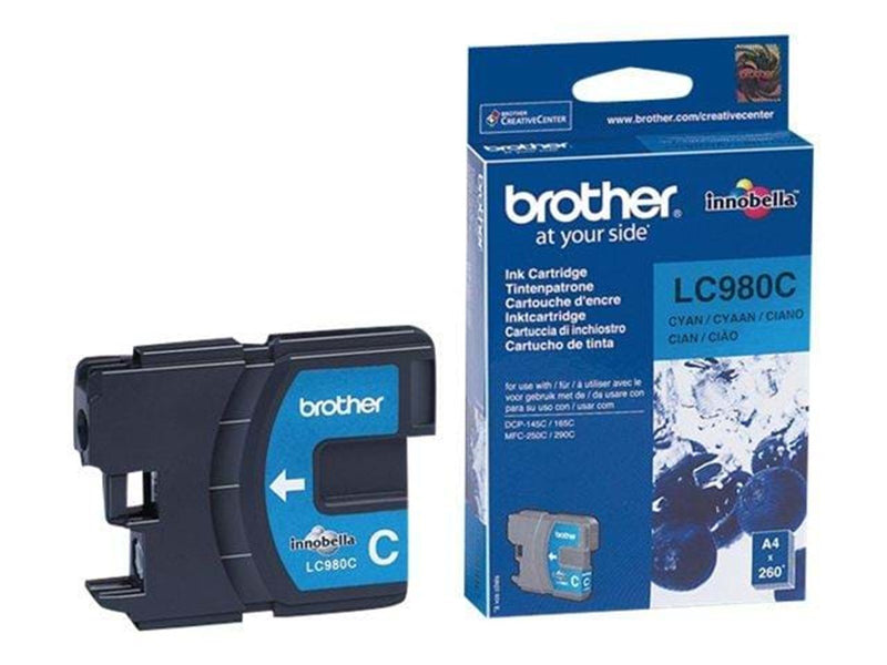 Brother LC980C Ink (LC980C) - Tintenpatrone Cyan