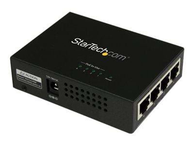 StarTech.com 4-port Gigabit Midspan