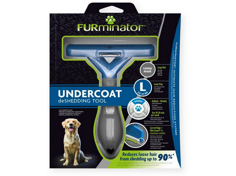 FURminator Deshedder for Large Dogs Long Hair