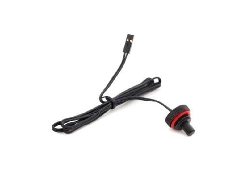Bitspower G1/4" Carbon Black Temperature Sensor Stop Fitting