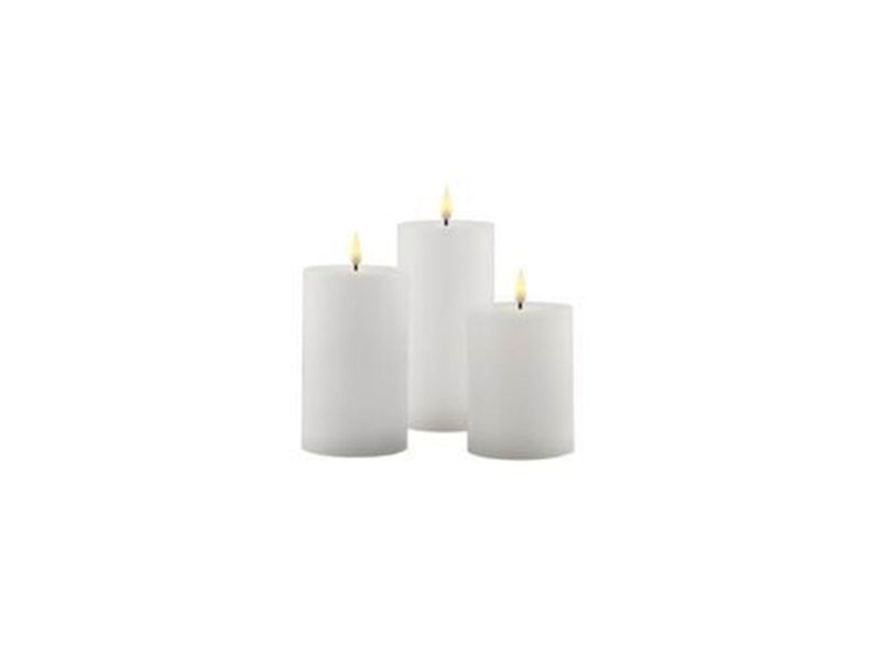 SIRIUS Sille genopladelige lys hvid - 3 stk