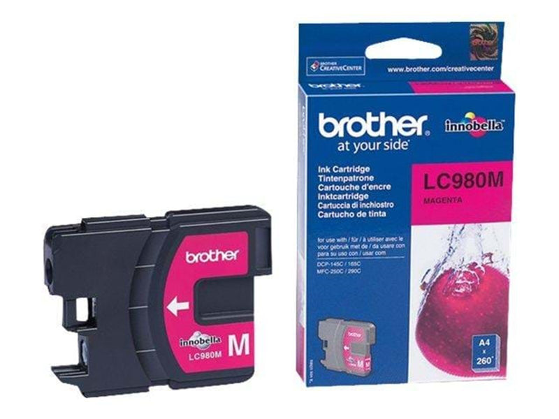 Brother LC980M Ink (LC980M) - Tintenpatrone Magenta
