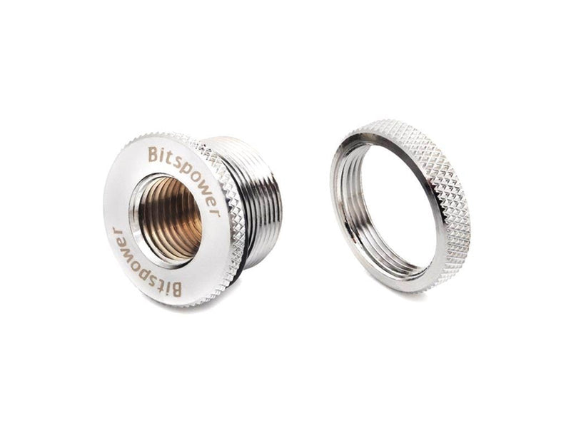 Bitspower G1/4" Silver Shining CaseTop Water-Fill SET