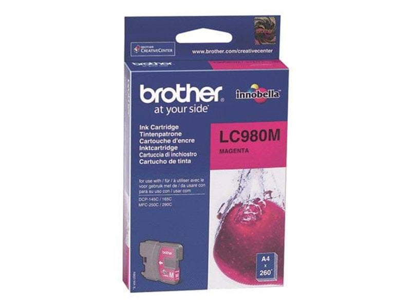 Brother LC980M Ink (LC980M) - Tintenpatrone Magenta