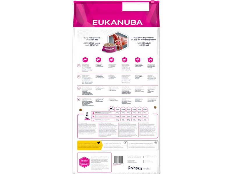 Eukanuba Daily Care Working & Endurance Adult All Breed 15kg
