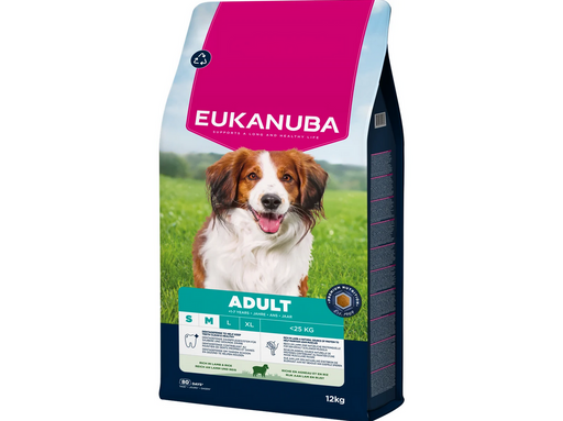 Eukanuba Adult Small & Medium Lamb & Rice 12 kg