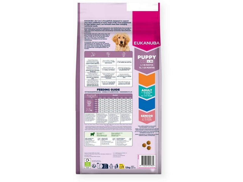 Eukanuba Puppy Large Breed Lamb & Rice 12kg
