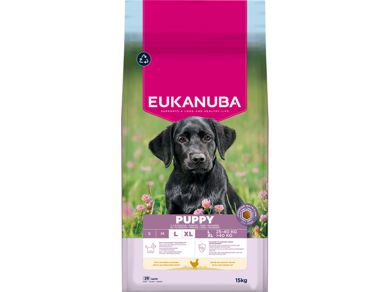 Eukanuba Puppy Large Breed Fresh Chicken 15kg