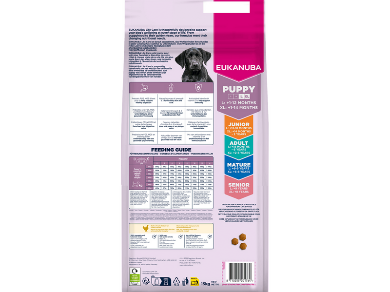 Eukanuba Puppy Large Breed Fresh Chicken 15kg