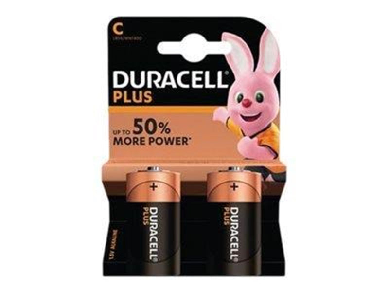 DURACELL C Plus 2-Pack