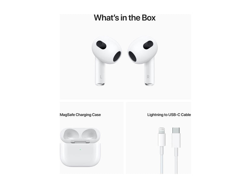 Apple AirPods (3rd generation) with MagSafe Charging Case