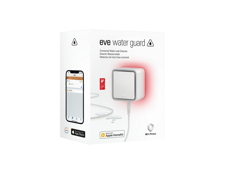 Eve Water Guard - Connected Water Leak Detector