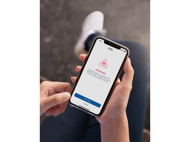 Eve Water Guard - Connected Water Leak Detector