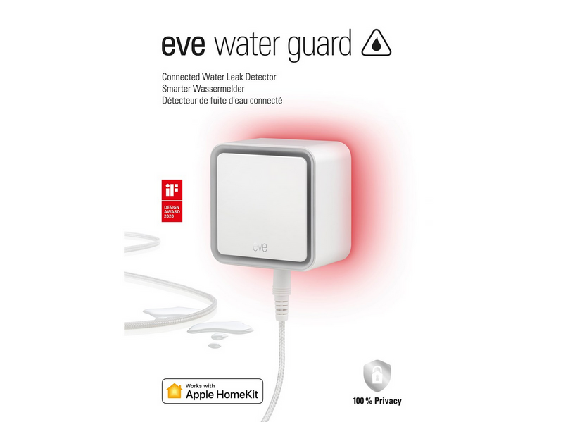 Eve Water Guard - Connected Water Leak Detector