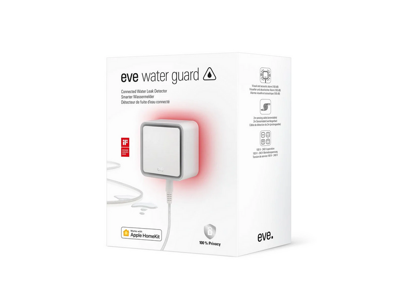Eve Water Guard - Connected Water Leak Detector