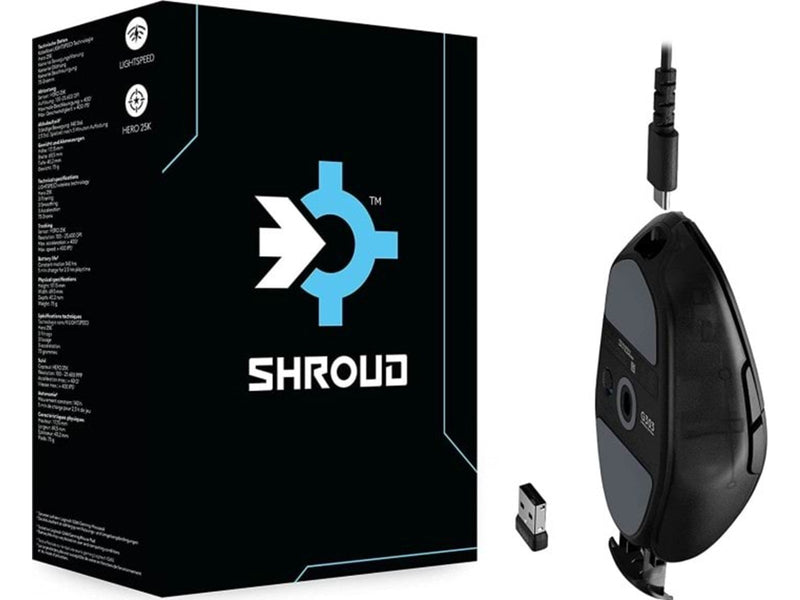 Logitech G303 Shroud Edition - Wireless Gaming Mouse - Gaming Maus (Schwarz)