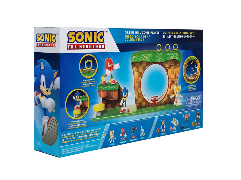 Sonic Green Hill Zone Playset