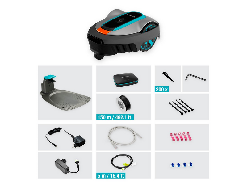 Gardena smart SILENO city robotic lawnmower 500 m²