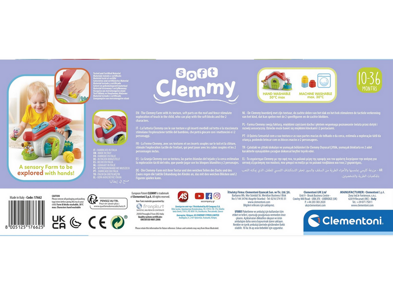 Clementoni Soft Clemmy - Sensorial Farm