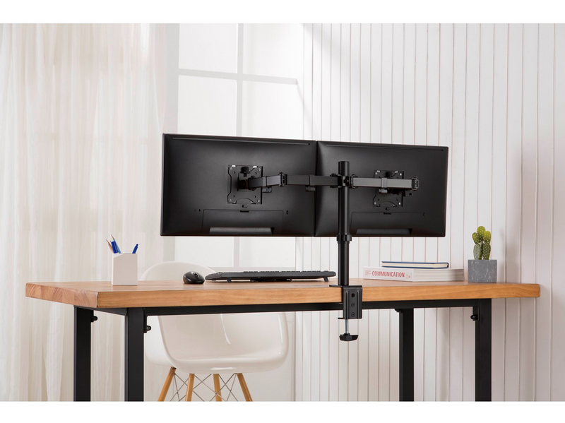 DUTZO Monitorarm für 2 Monitore (17"-32") - Office Pole Version