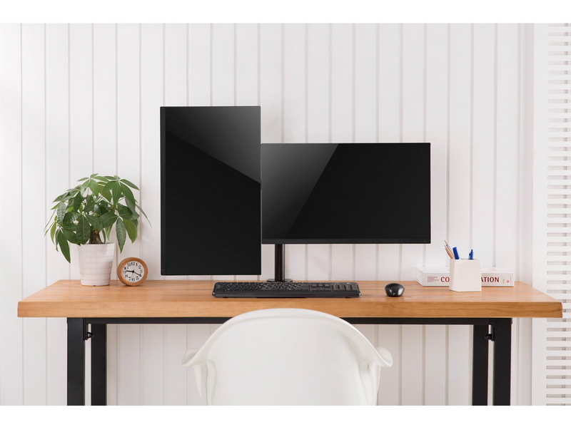 DUTZO Monitorarm für 2 Monitore (17"-32") - Office Pole Version